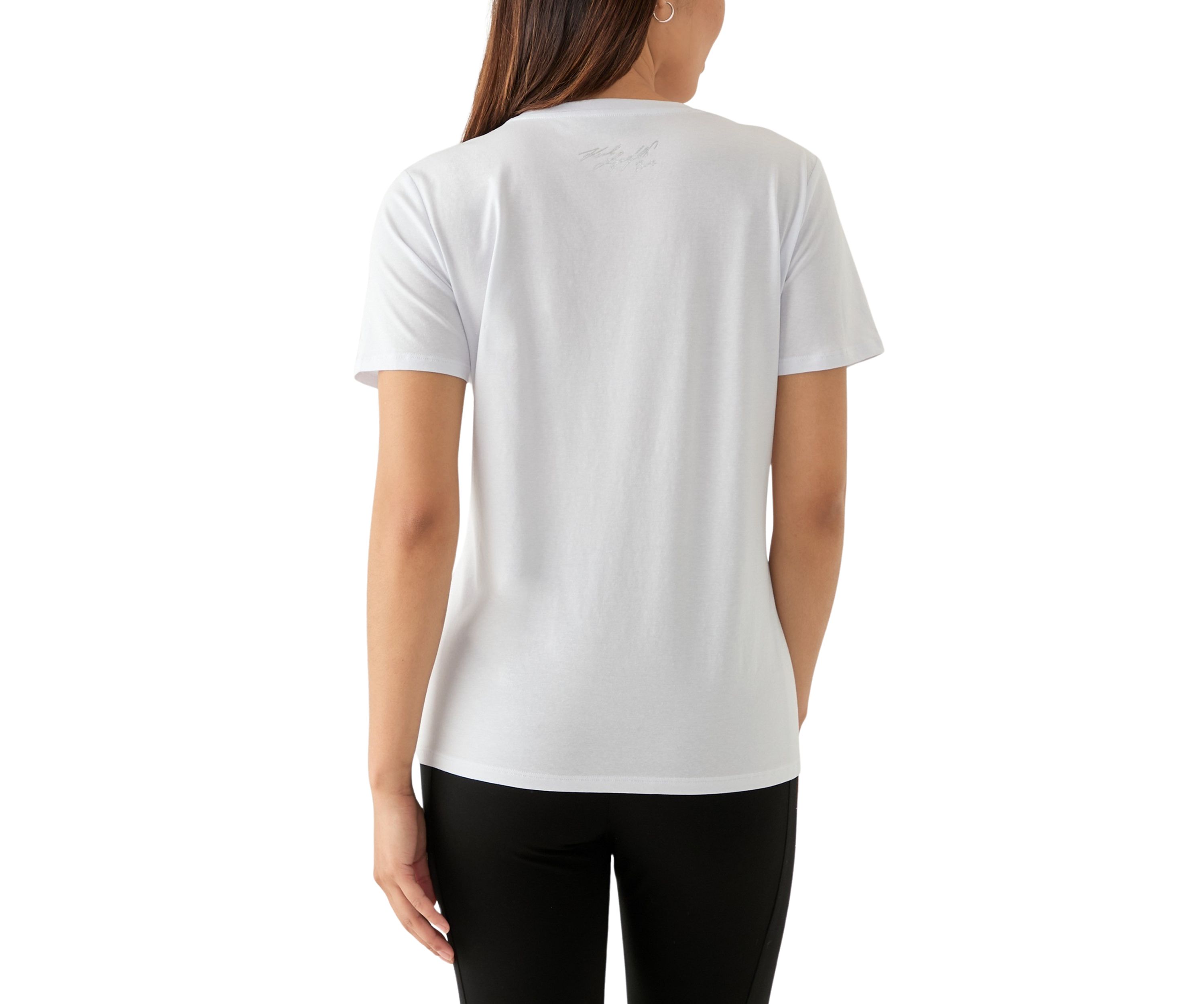 Womens Logo Quote Graphic T-Shirt