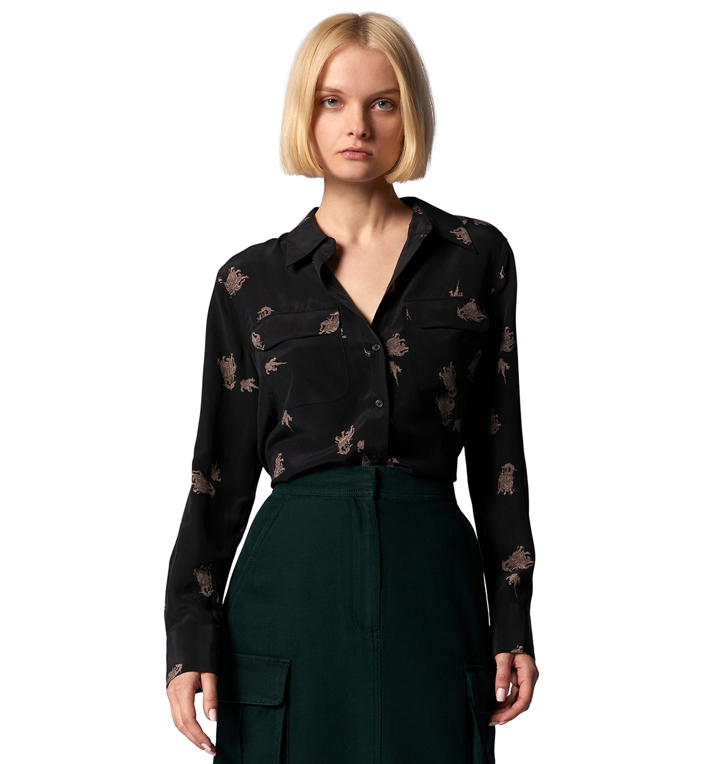 Womens Slim Signature Shirt