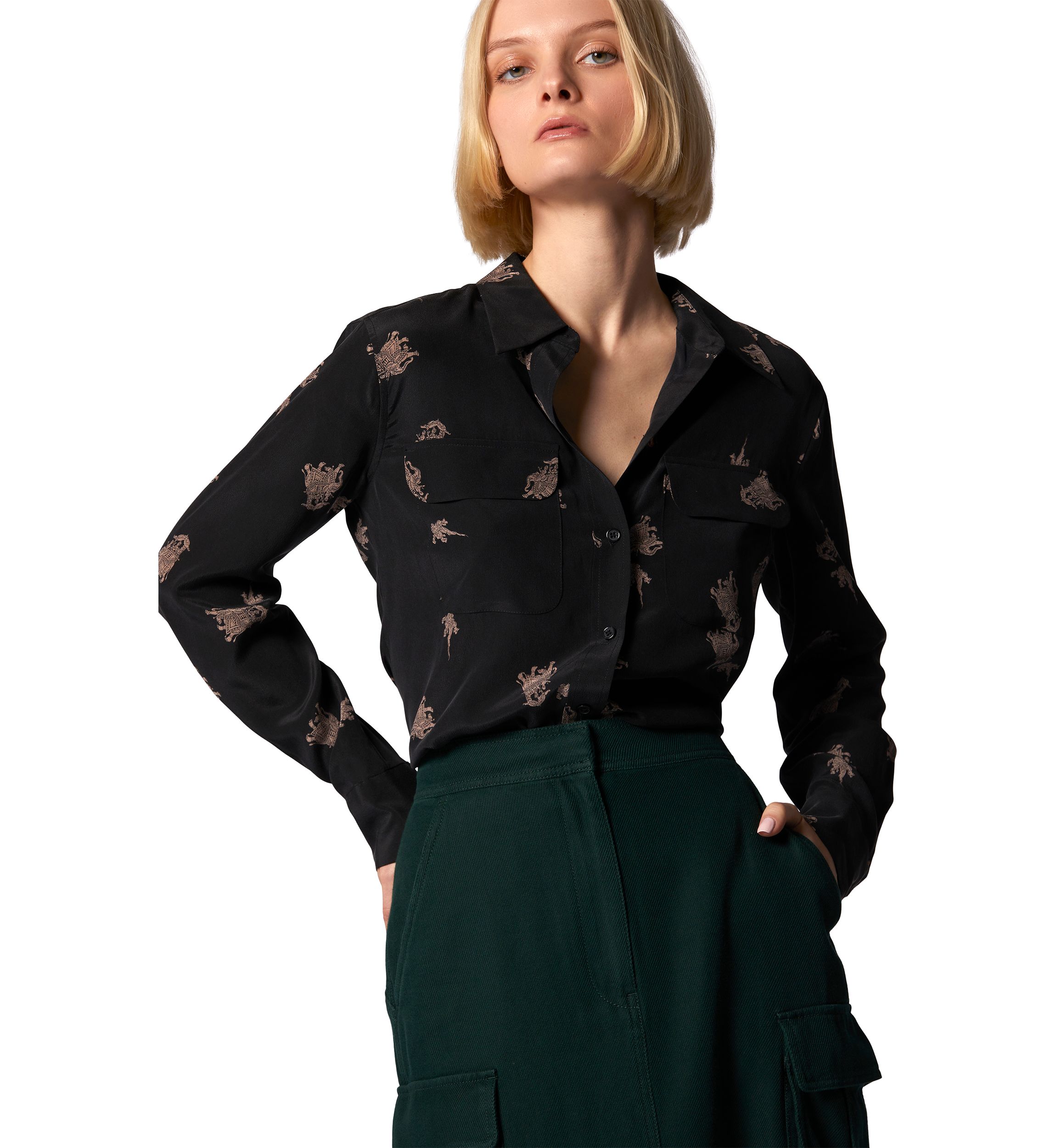 Womens Slim Signature Shirt