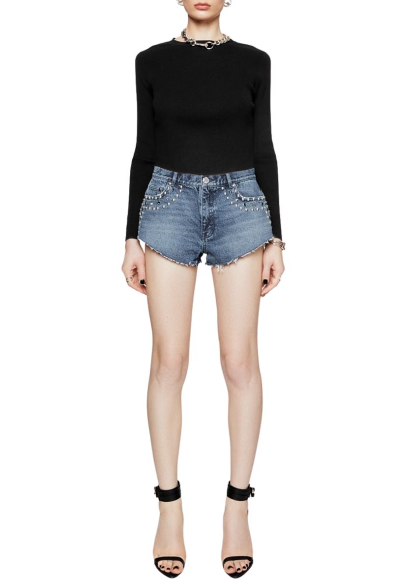 Womens Margo Studded Shorts