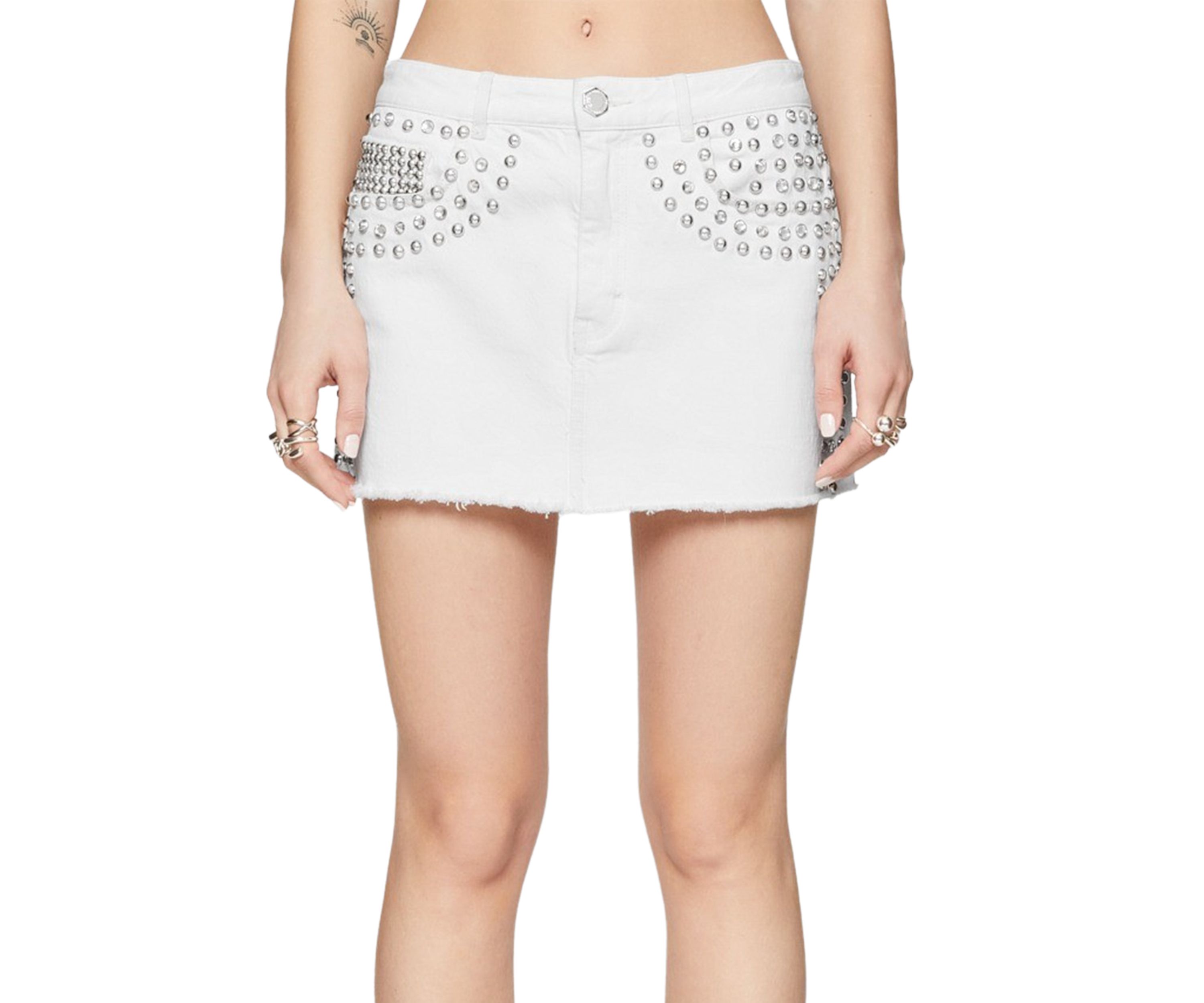 Womens Taylor Studded Mini Skirt
