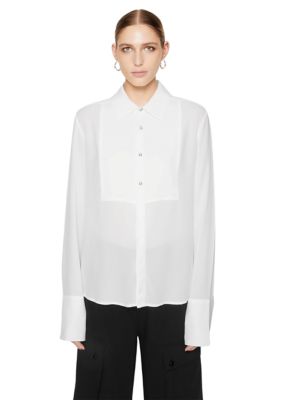 Rebecca Minkoff Women's Ophelia Shirt, White, 8