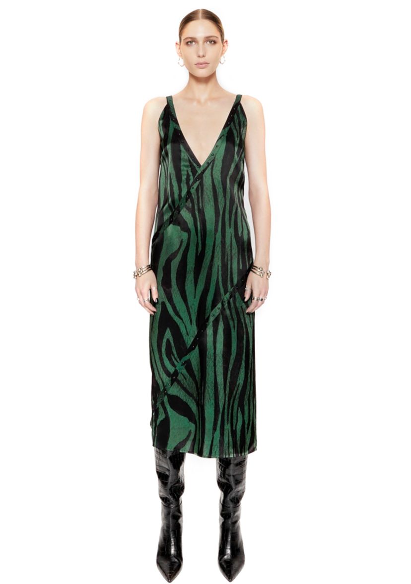Camilla Studded Printed Maxi Dress