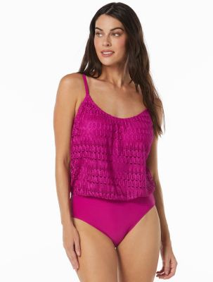 Coco Contours Amaris V-Neck Bra Sized One Piece Swimsuit