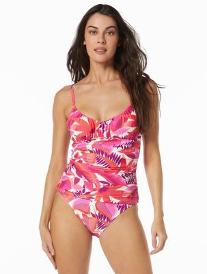 Coco Contours Sterling Bra Sized Underwire One Piece Swimsuit - Mirage