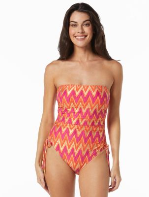 Coco Contours Pandora One Piece Swimsuit - Playa Zig-Zag Foil