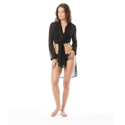 CARMEN MARC VALVO SHIRT COVER UP - SAINT TROPEZ