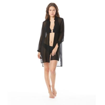 CARMEN MARC VALVO SHIRT COVER UP - SAINT TROPEZ