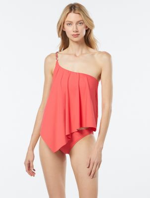 One Shoulder Tankini Top