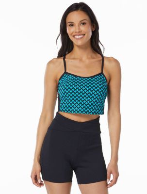 Beach House Sport Plateau Racerback Crop Underwire Bikini Top