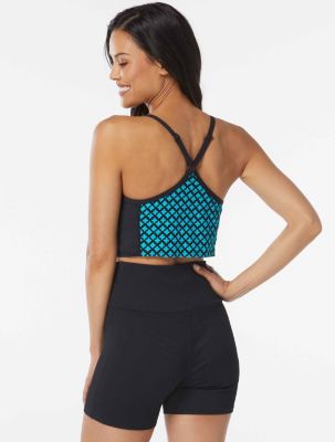 Beach House Sport Plateau Racerback Crop Underwire Bikini Top