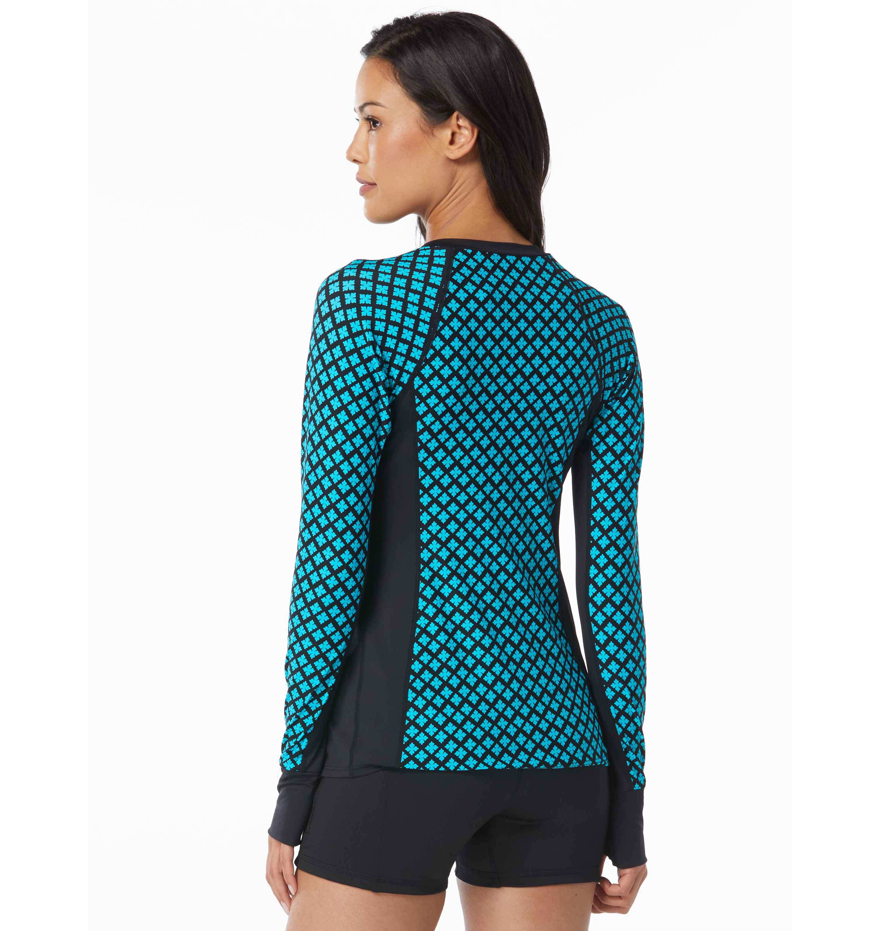 Beach House Sport Ava Zip Front Rash Guard