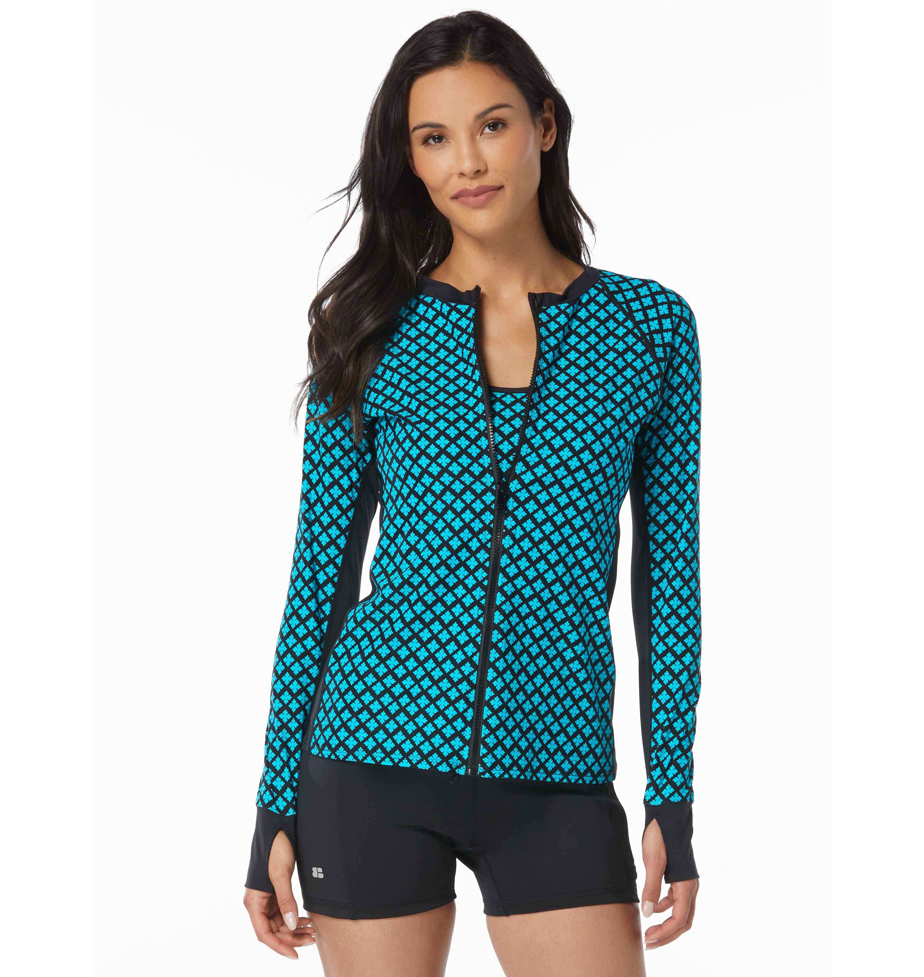 Beach House Sport Ava Zip Front Rash Guard