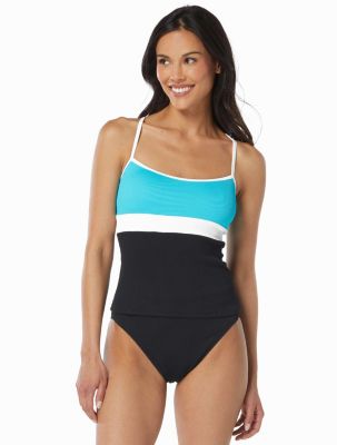 Beach House Sport Flex Ribbed Tankini Top