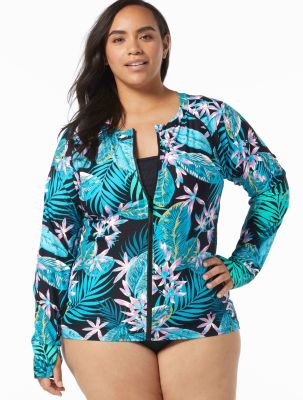 Belk womens plus store size bathing suits