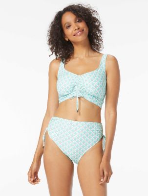 Coco Reef's Elevate Bra Sized Shirred Underwire Bikini