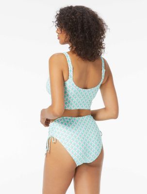 Coco Reef's Elevate Bra Sized Shirred Underwire Bikini