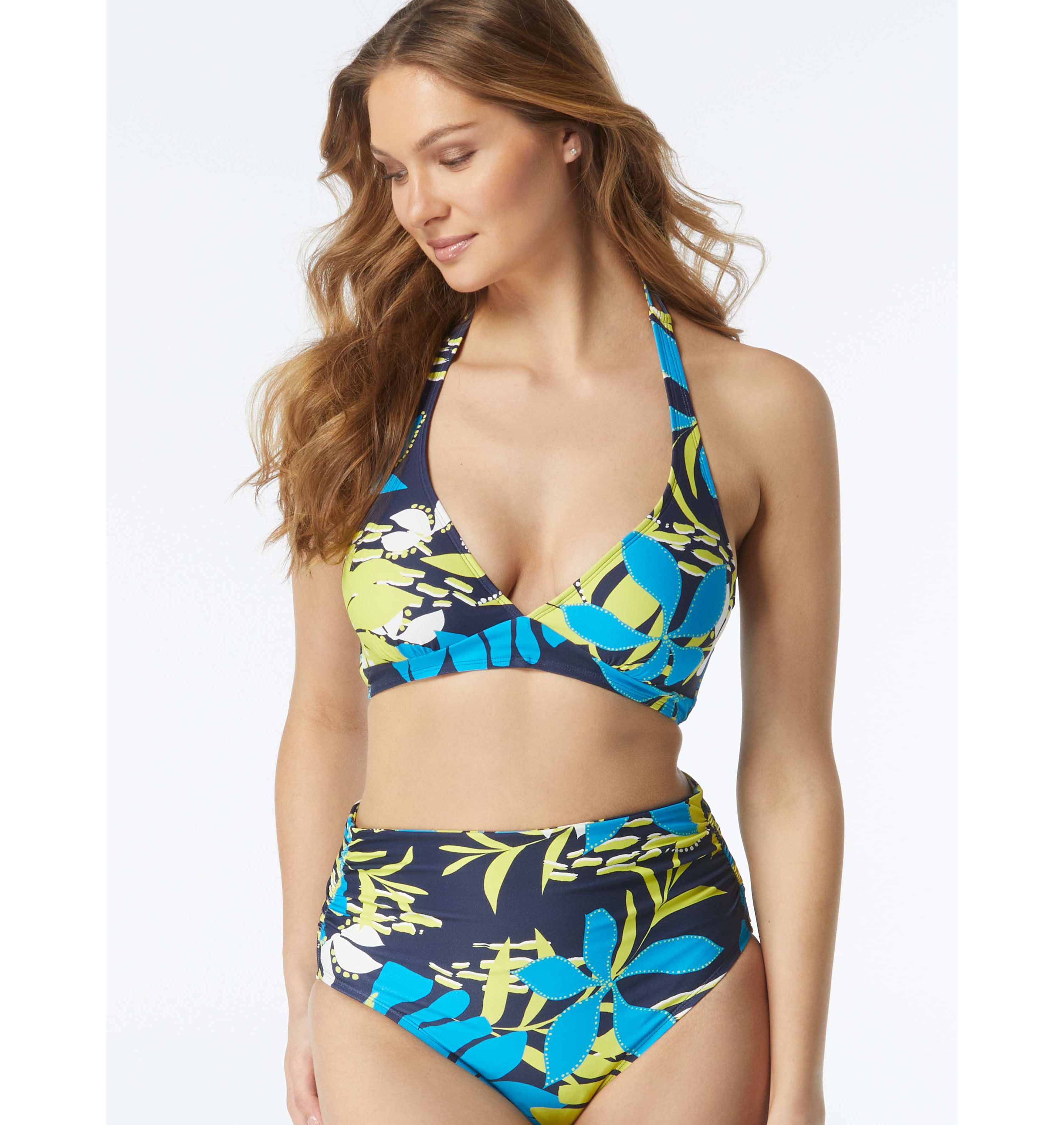 Coco ReefBra Sized Underwire Halter Bikini Top