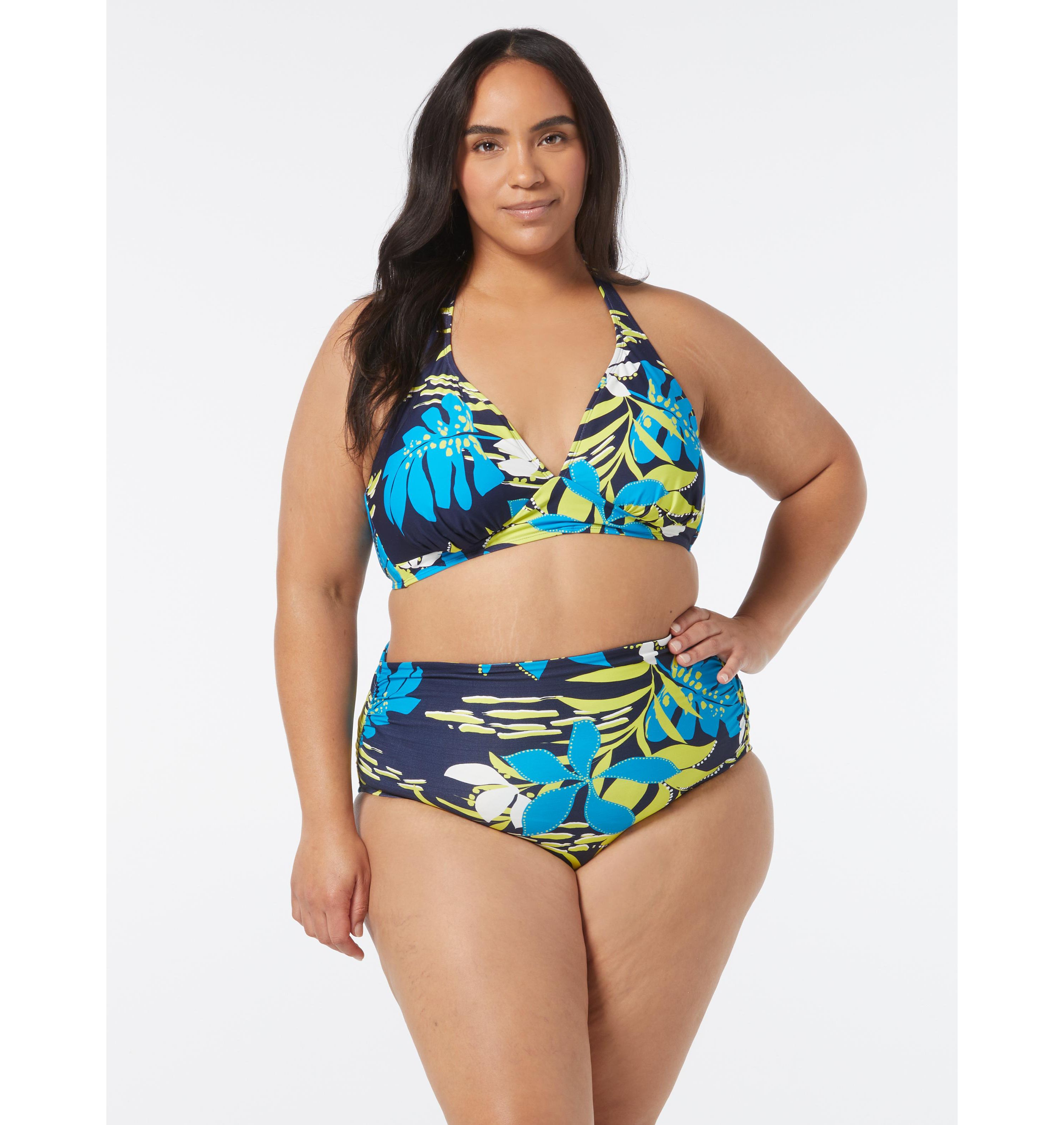 Coco ReefBra Sized Underwire Halter Bikini Top
