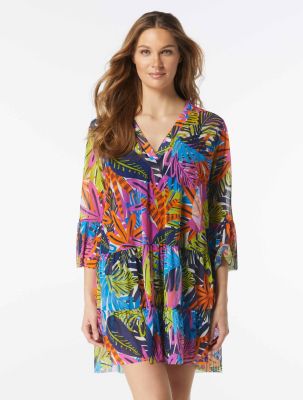 Coco Reef Enchant Mesh Cover Up Dress