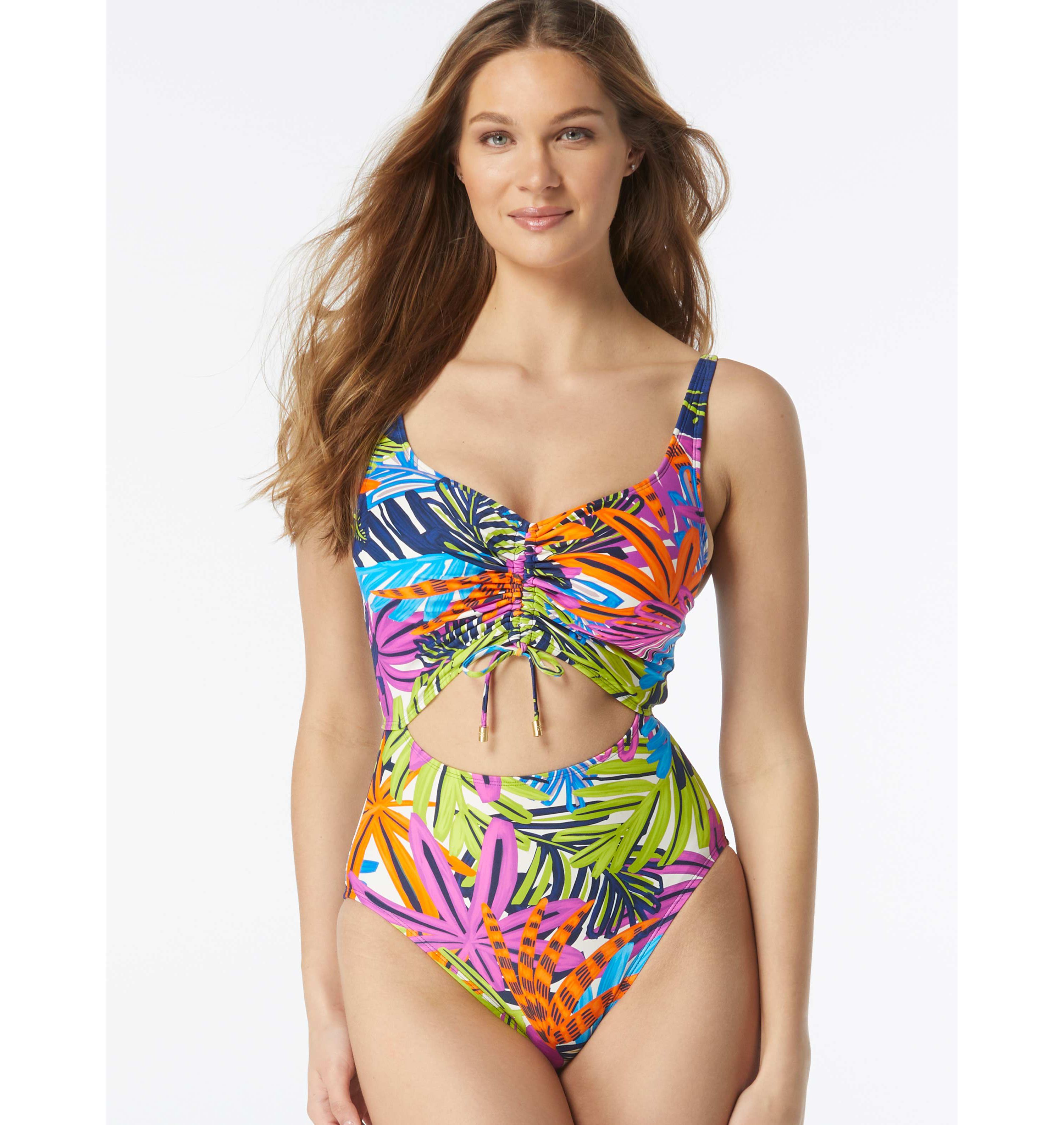 ��Coco Reef Sassy Bra Sized Underwire One Piece Swimsuit
