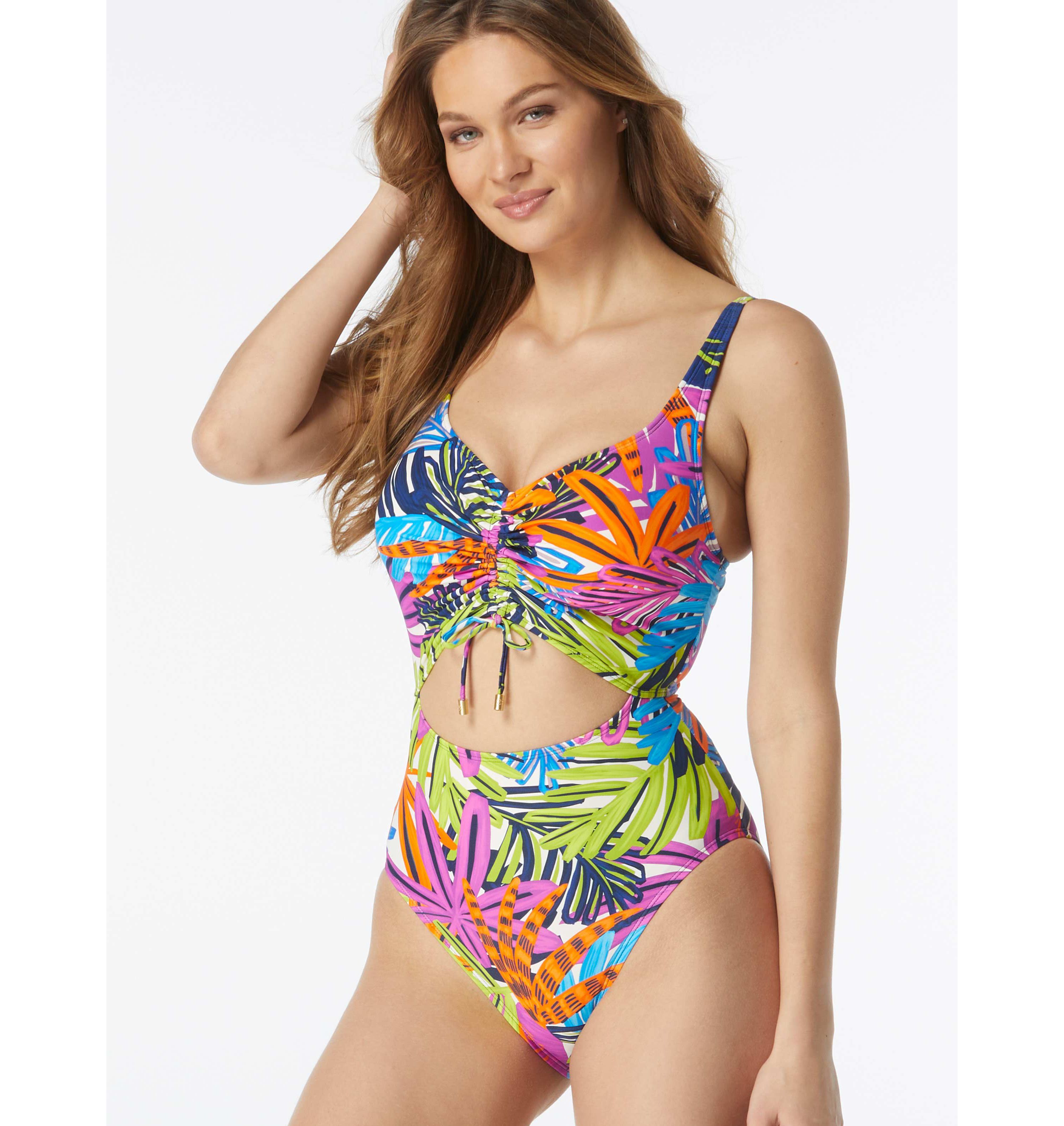 ��Coco Reef Sassy Bra Sized Underwire One Piece Swimsuit