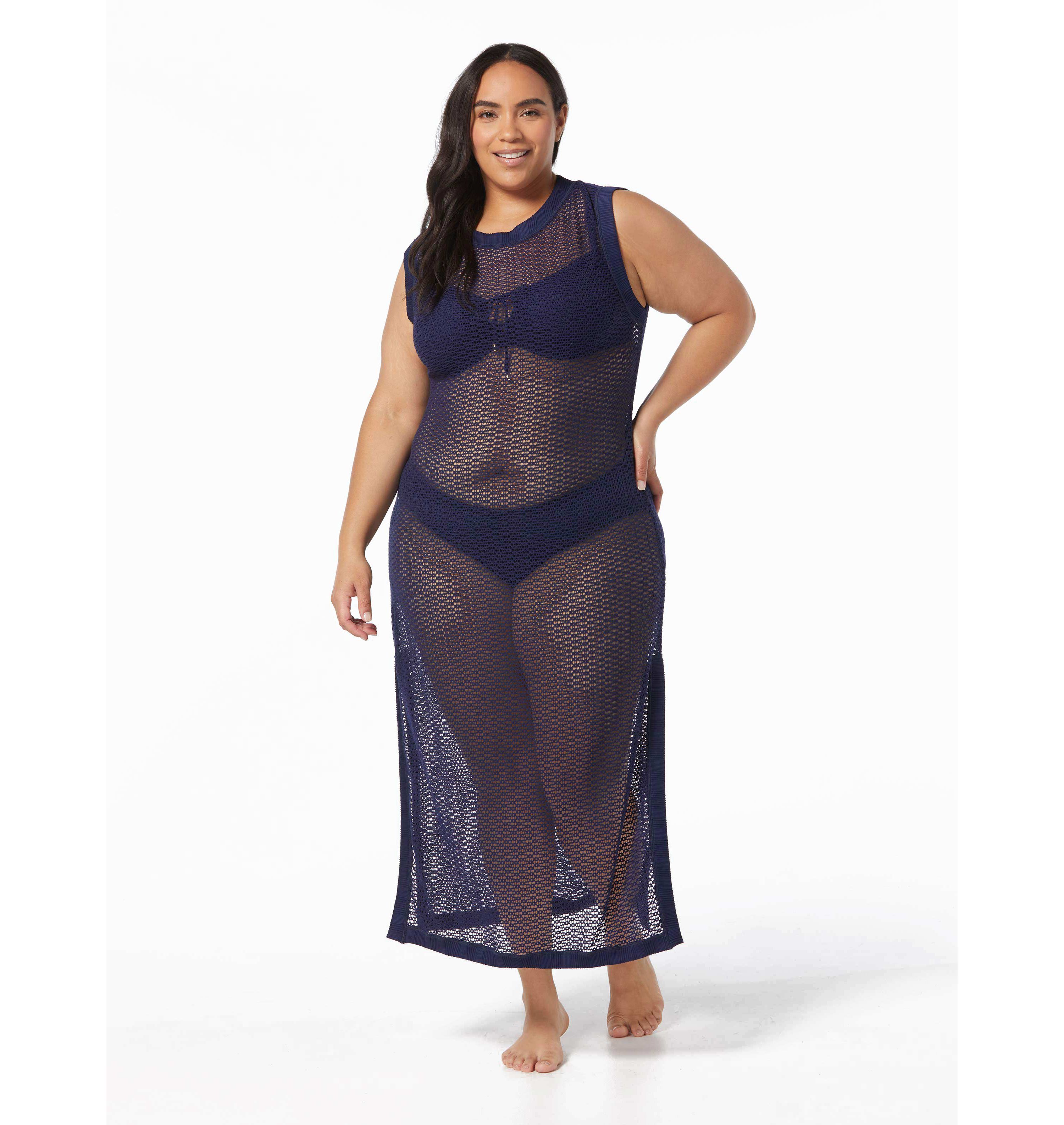Coco Reef Coquette Crochet Cover Up Dress