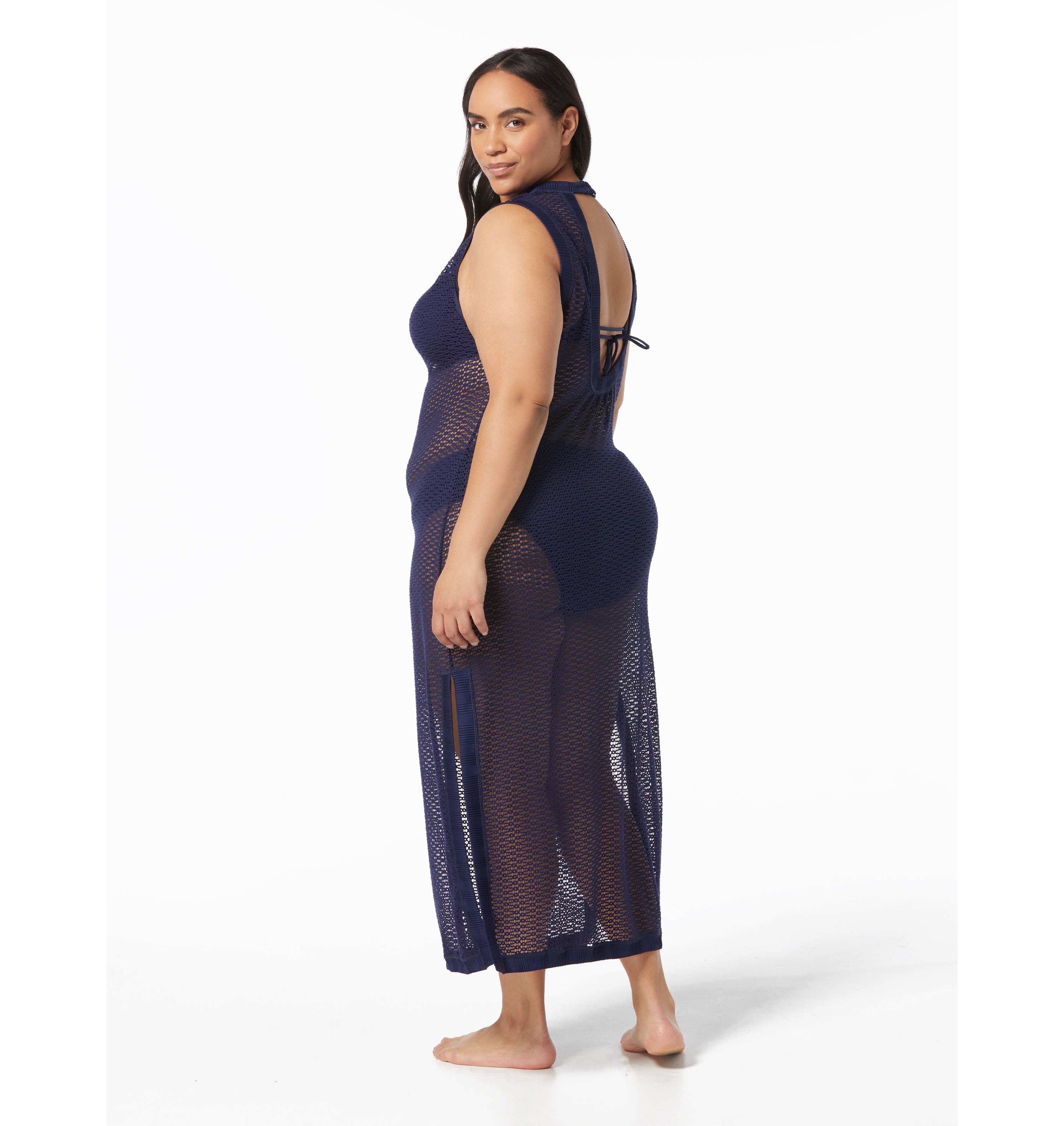 Coco Reef Coquette Crochet Cover Up Dress
