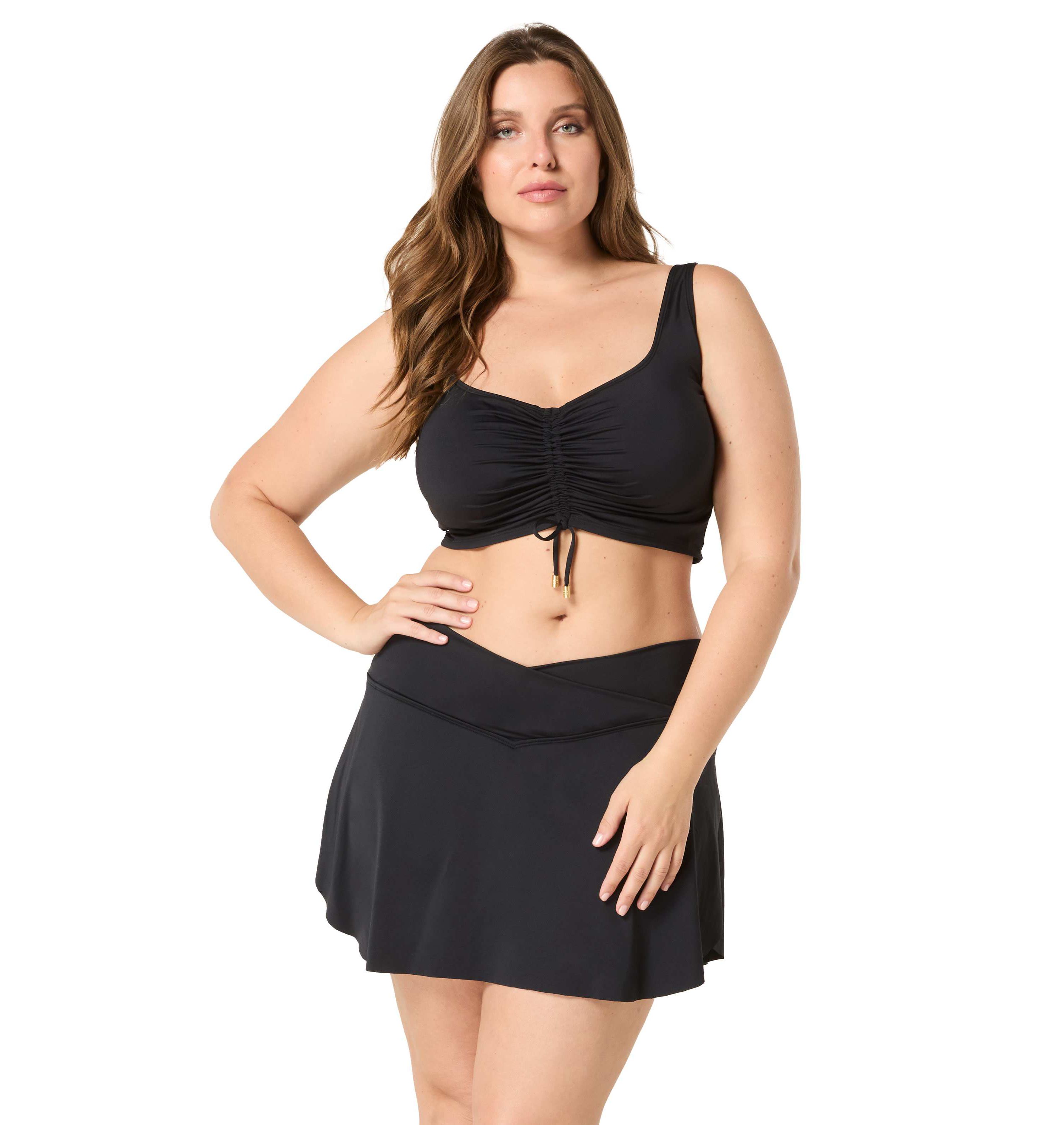 Coco Reef Elevate Shirred Bikini Top