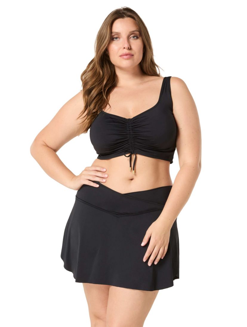 Coco Reef Elevate Shirred Bikini Top