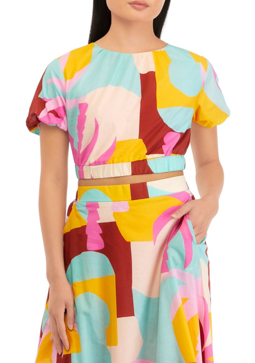 Womens Palmera Crop Top