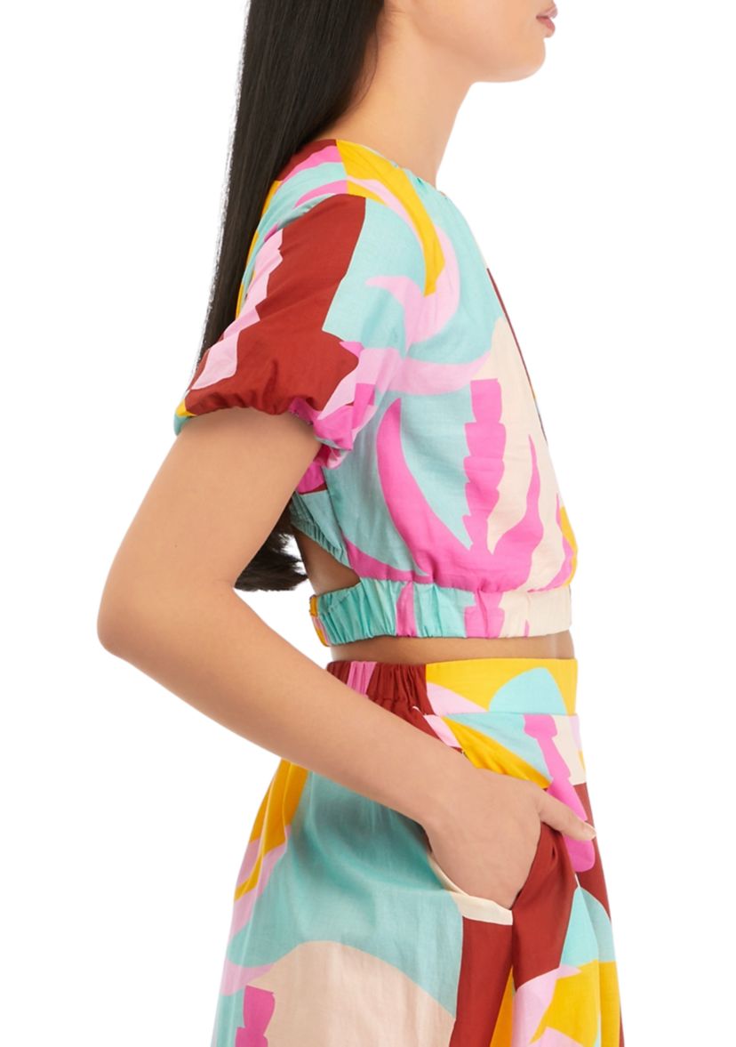 Womens Palmera Crop Top