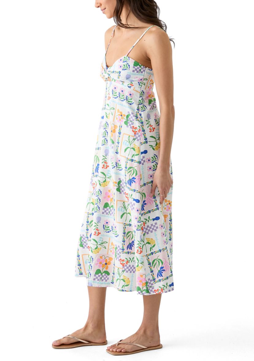 Womens Nikita Twist Midi Dress