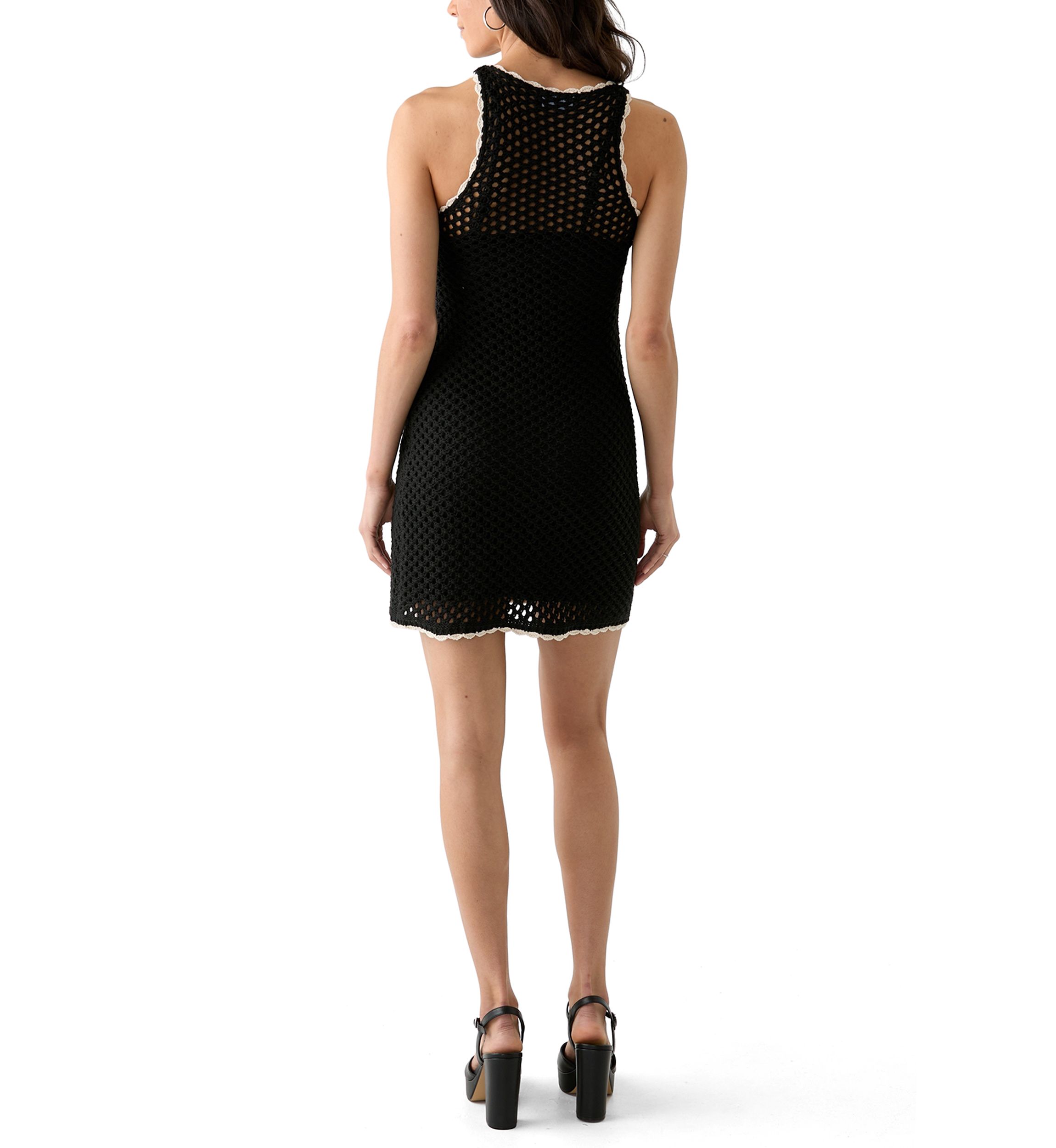 Gayla Crochet Mini Dress