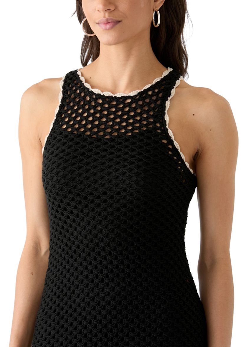 Gayla Crochet Mini Dress