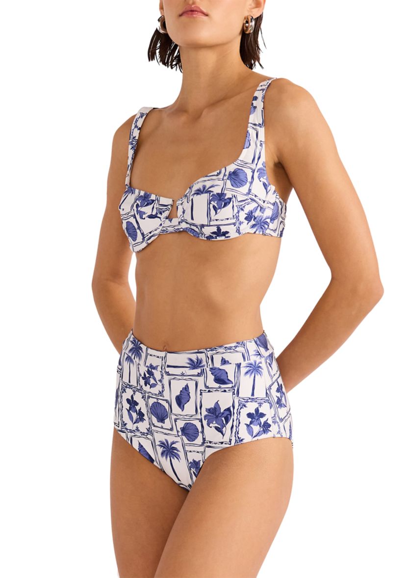 Sylvie High Waisted Swim Bottoms
