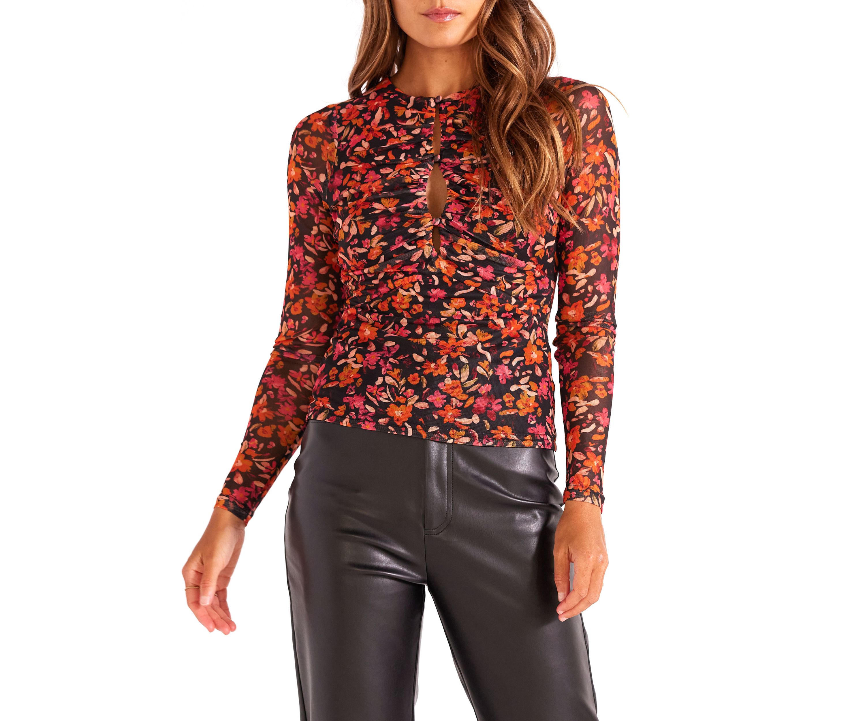 Womens Sorrento Mesh Top 