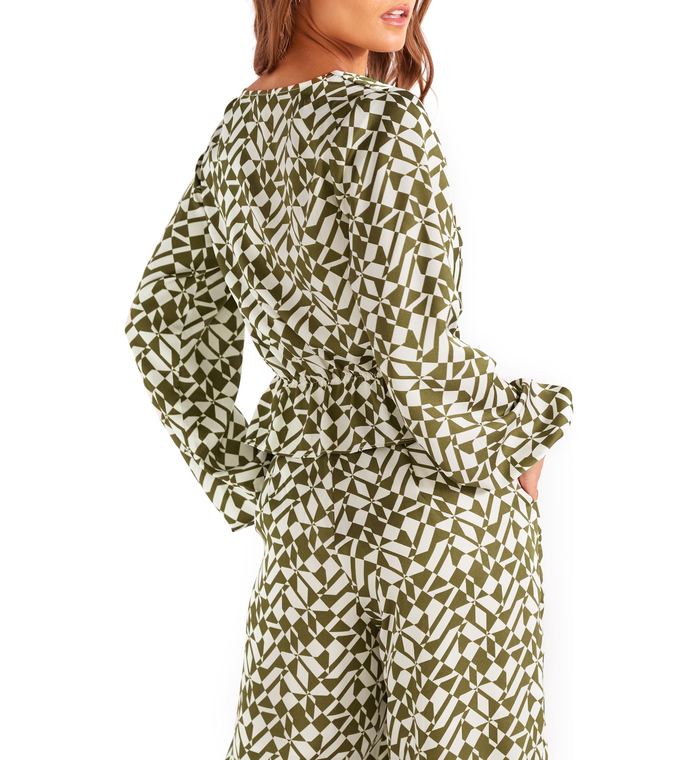 Womens Flynn Twist Blouse