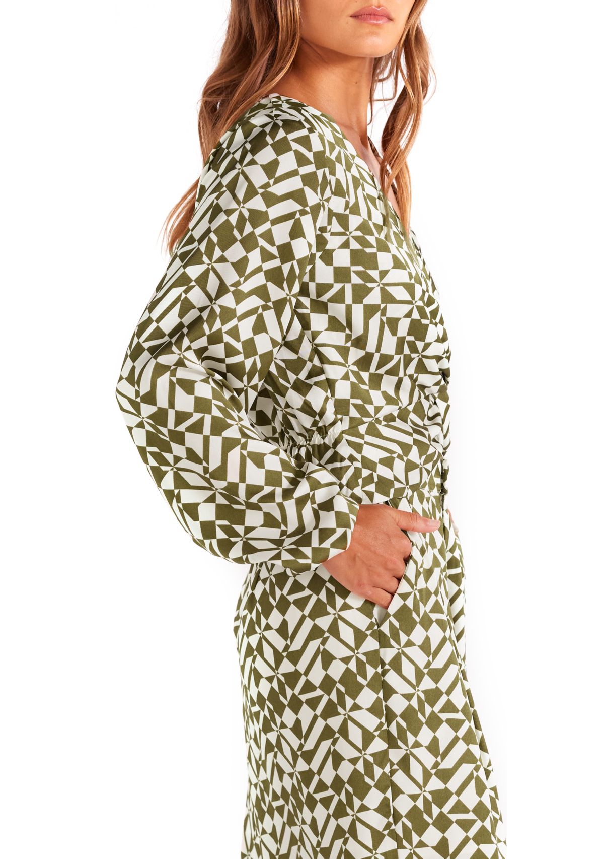 Womens Flynn Twist Blouse