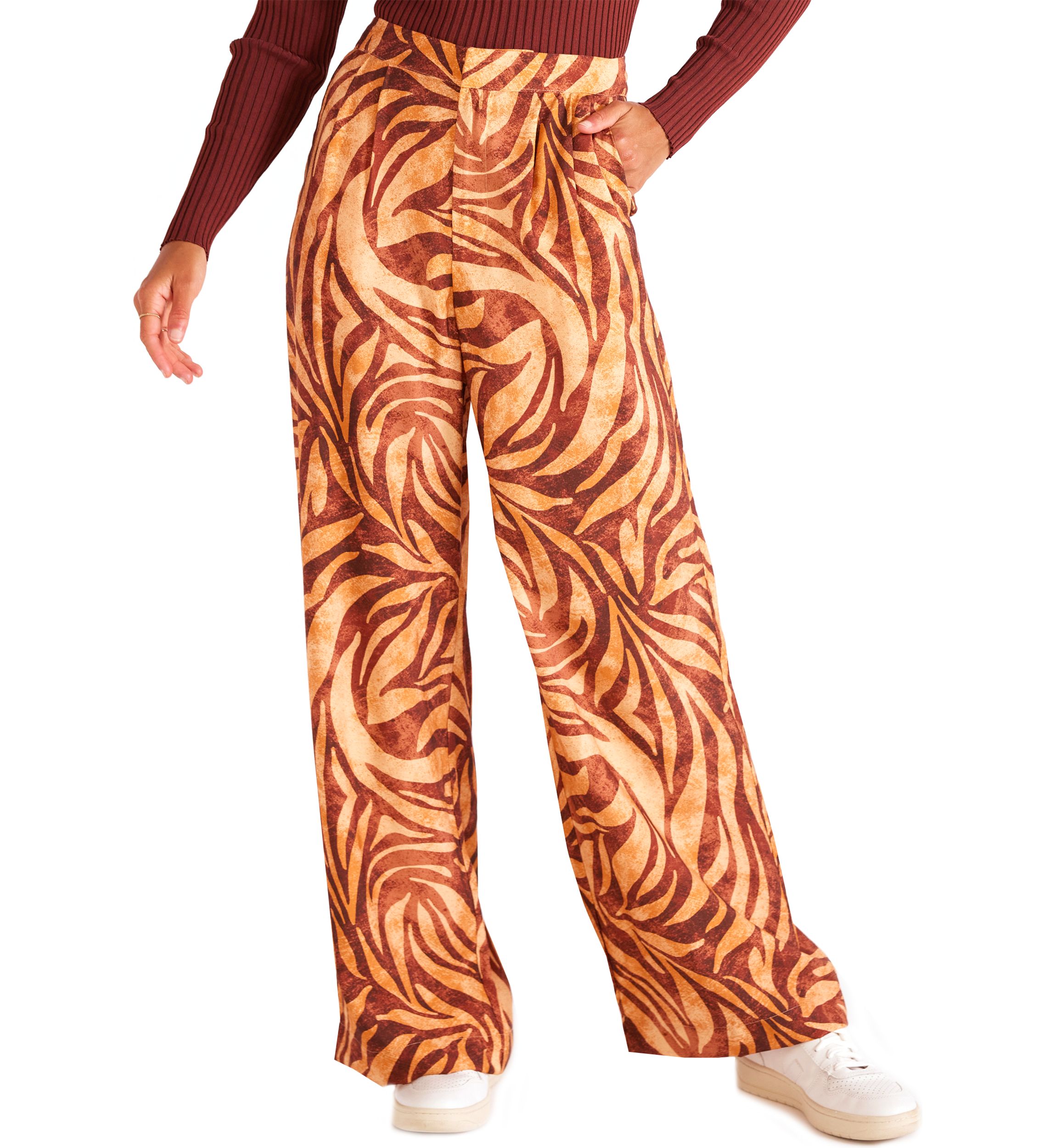 Womens Goldie Wide Leg Pants