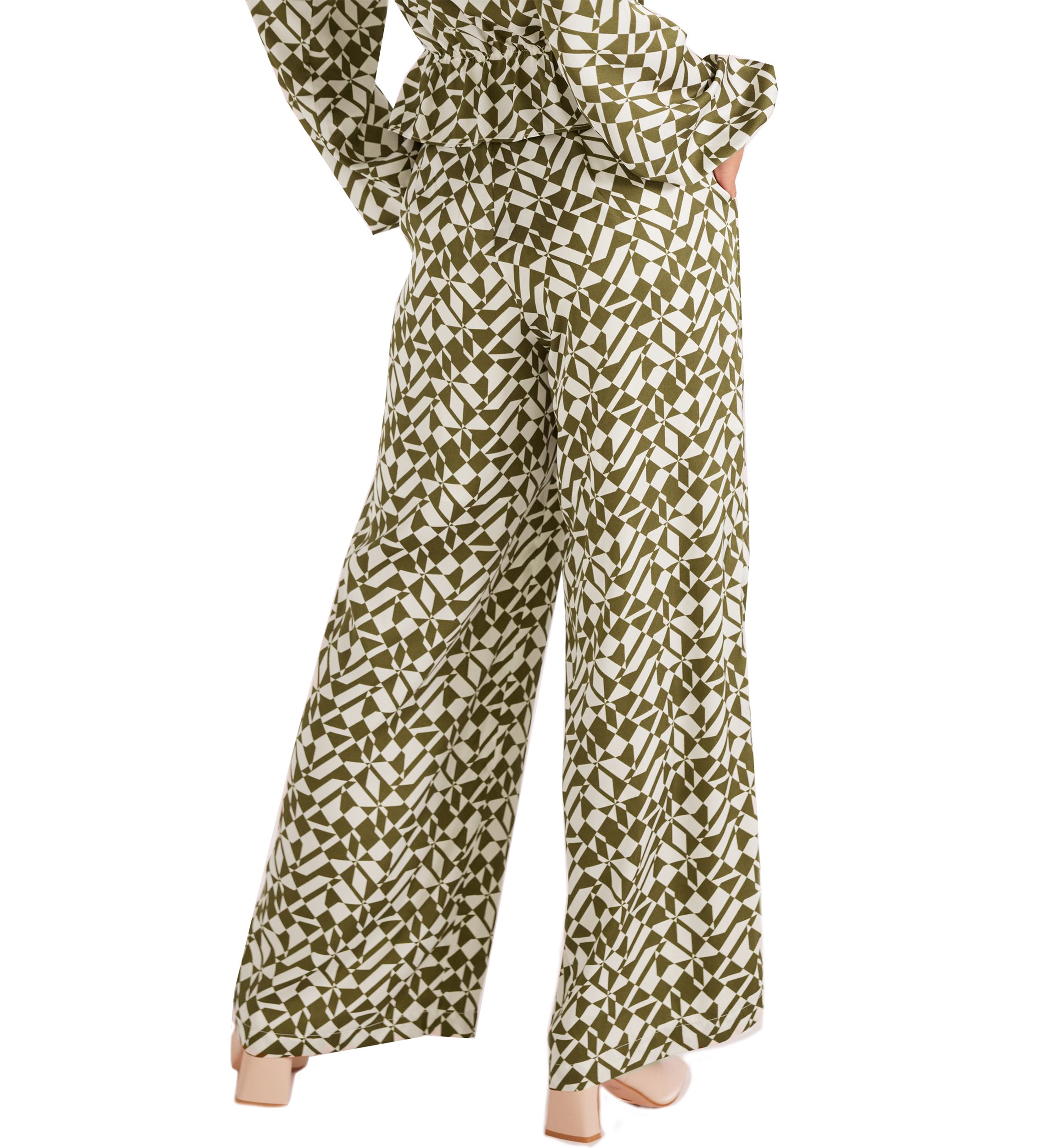 Womens Flynn Wide Leg Pants