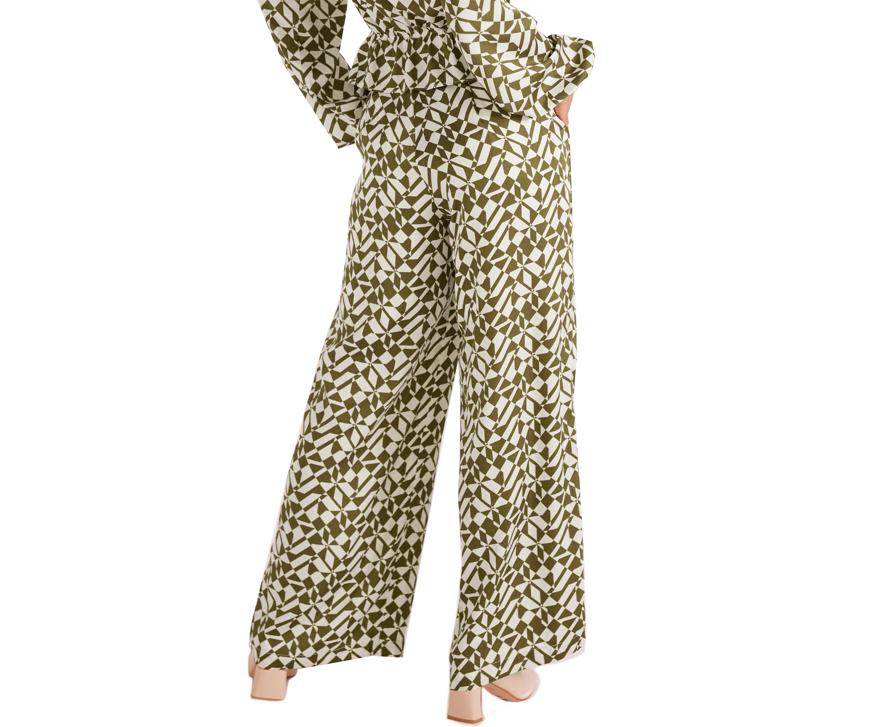 Womens Flynn Wide Leg Pants