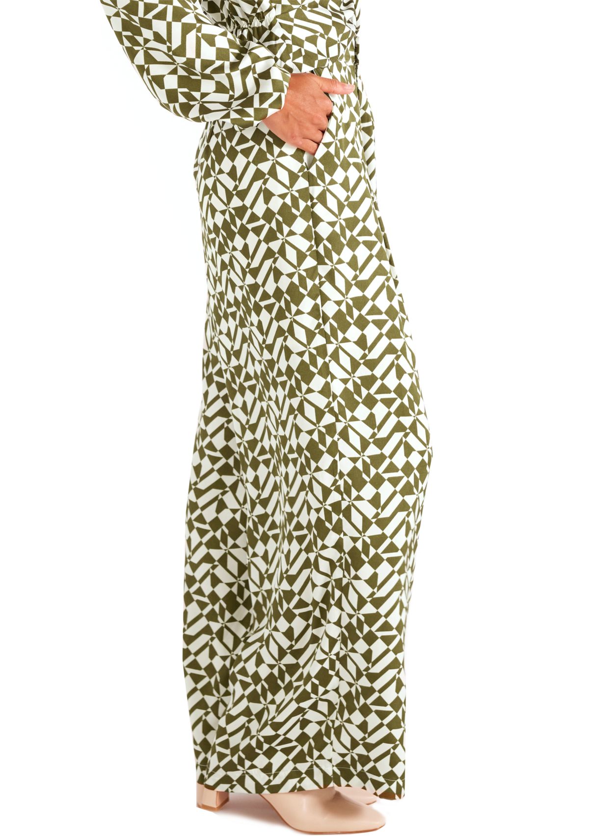 Womens Flynn Wide Leg Pants