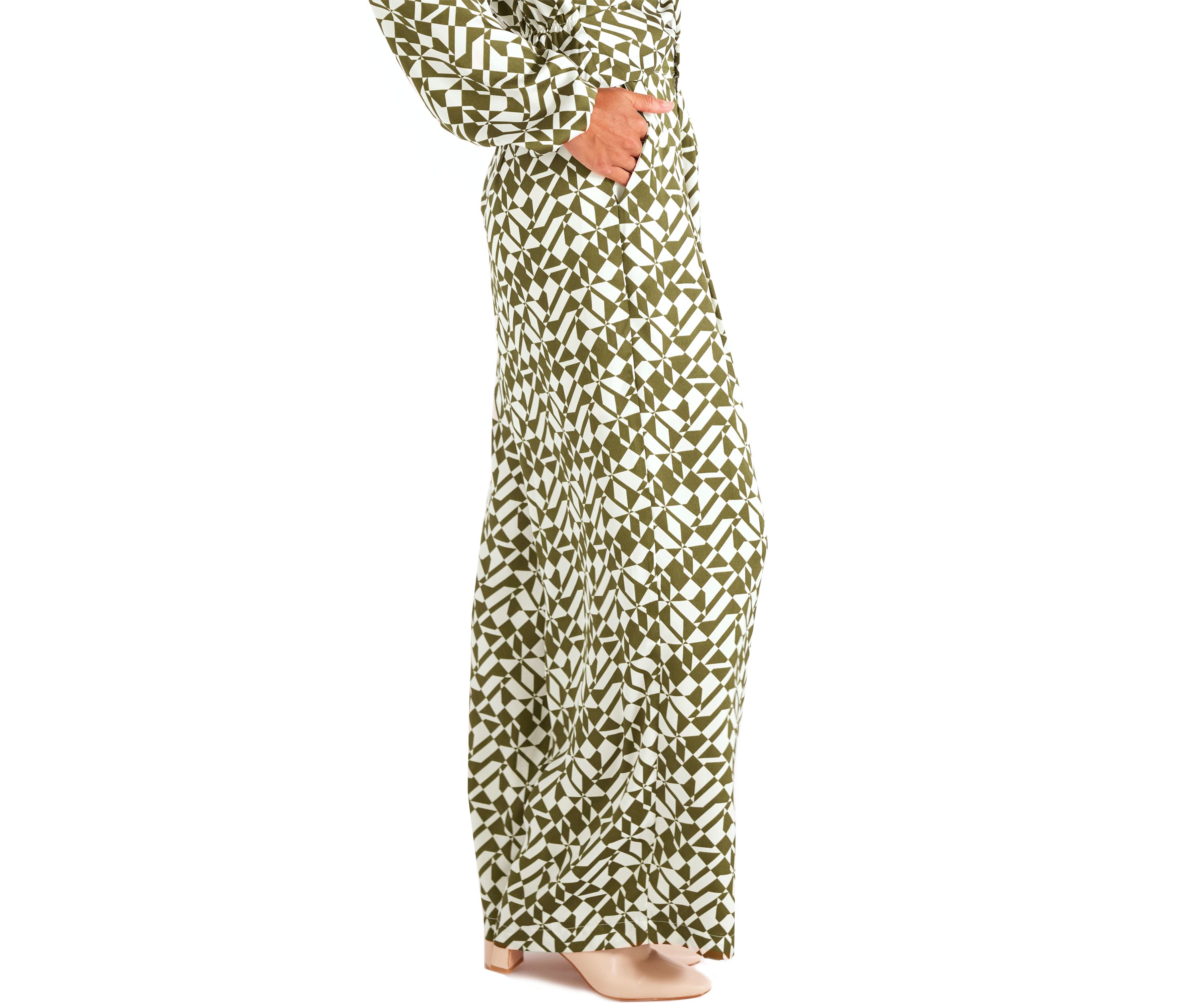 Womens Flynn Wide Leg Pants
