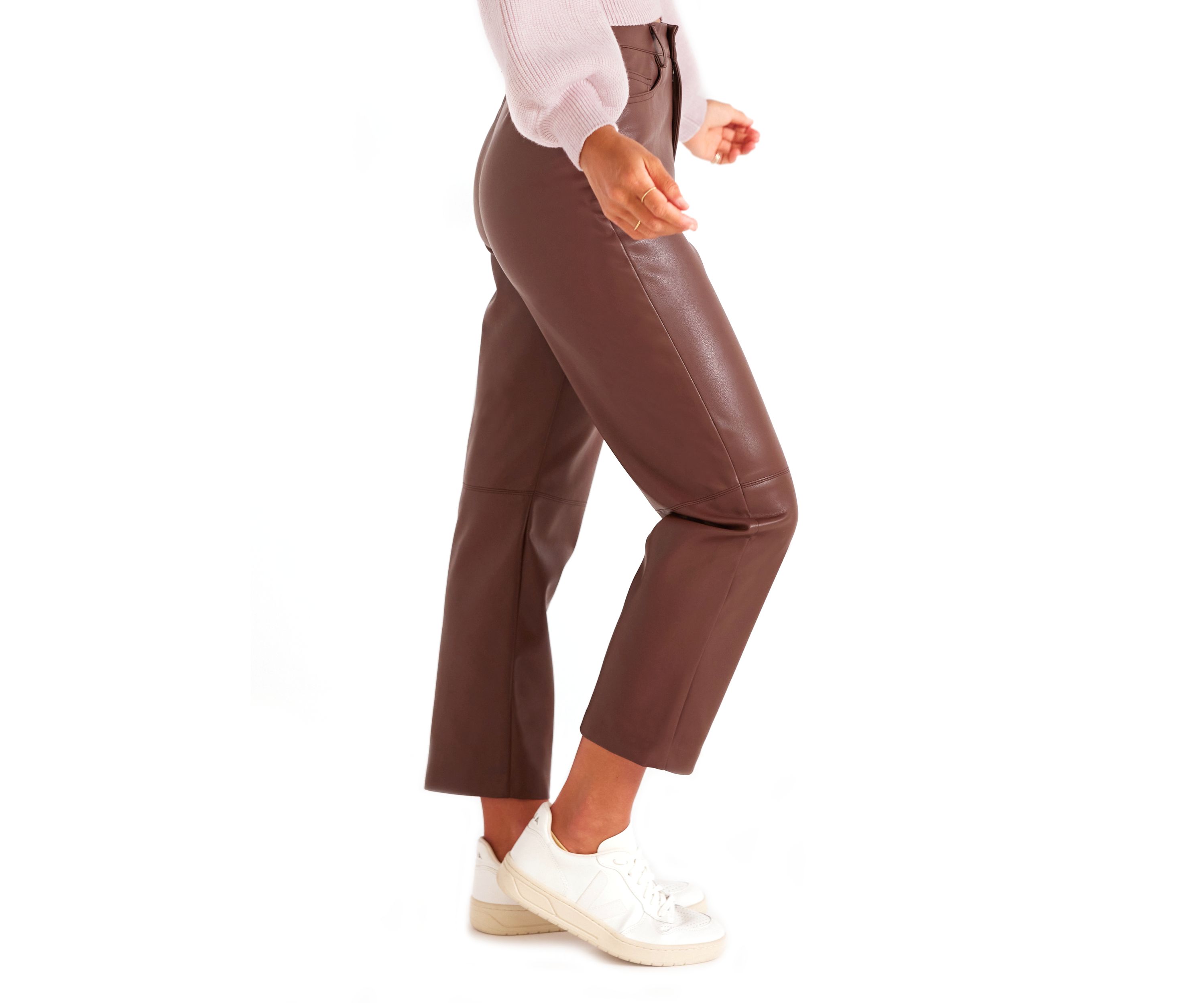 Womens Lani Faux Leather Pants