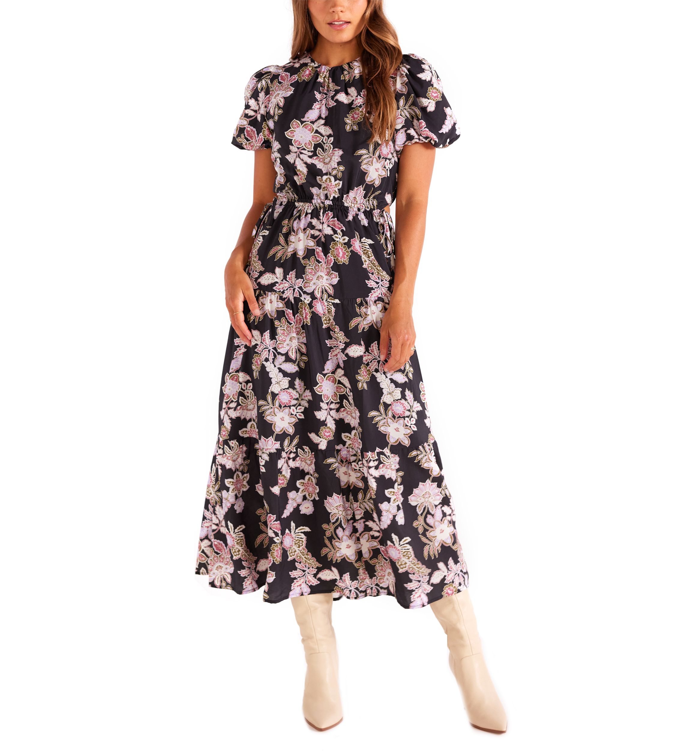 Womens Willow Midi Dress