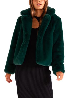 Women's Faux Fur Coat, Women's Clearance