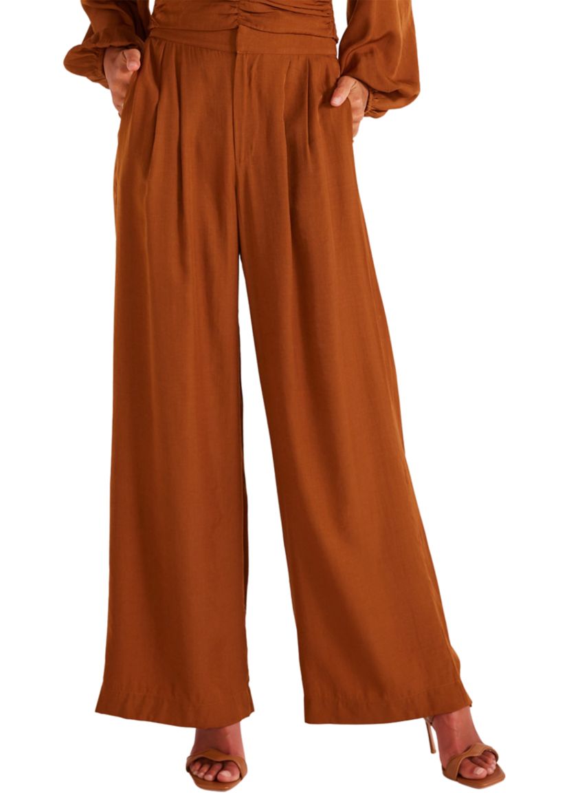 Womens Eva Wide Leg Pants