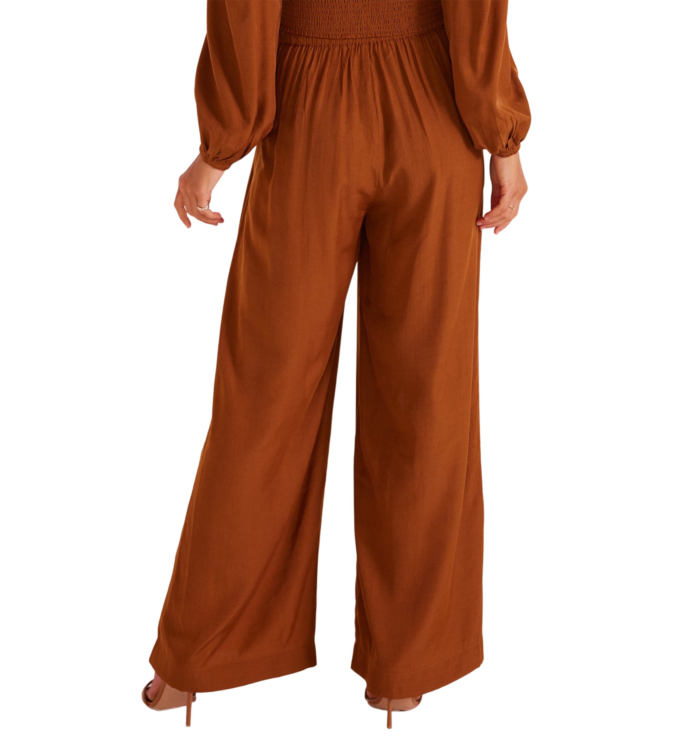Womens Eva Wide Leg Pants
