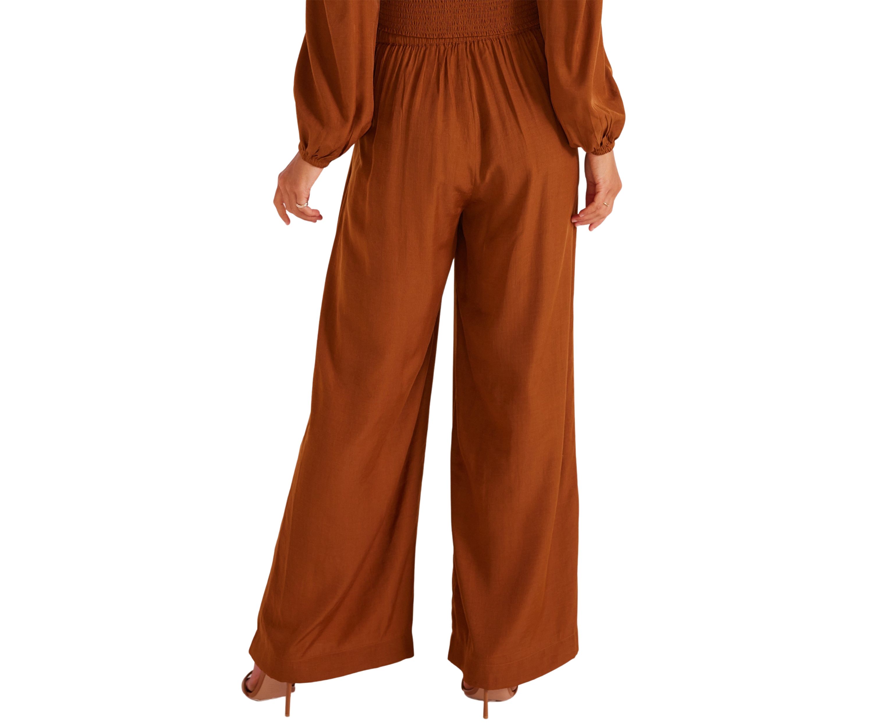 Womens Eva Wide Leg Pants